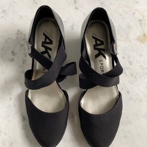 Anne Klein Sport Tara Strap D’orsay Wedge
